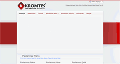 Desktop Screenshot of kromtes.com